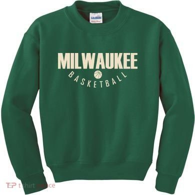 Classic Milwaukee Basketball Kids Sweatshirt