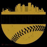 Classic Milwaukee Skyline Baseball  Coffee Mug thumb 5