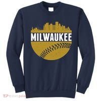 Classic Milwaukee Skyline Baseball  Sweatshirt thumb 0