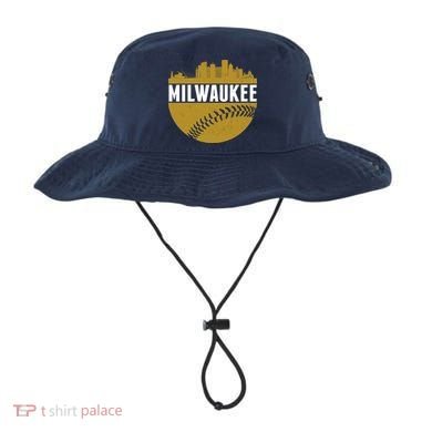 Classic Milwaukee Skyline Baseball  Bucket Hat