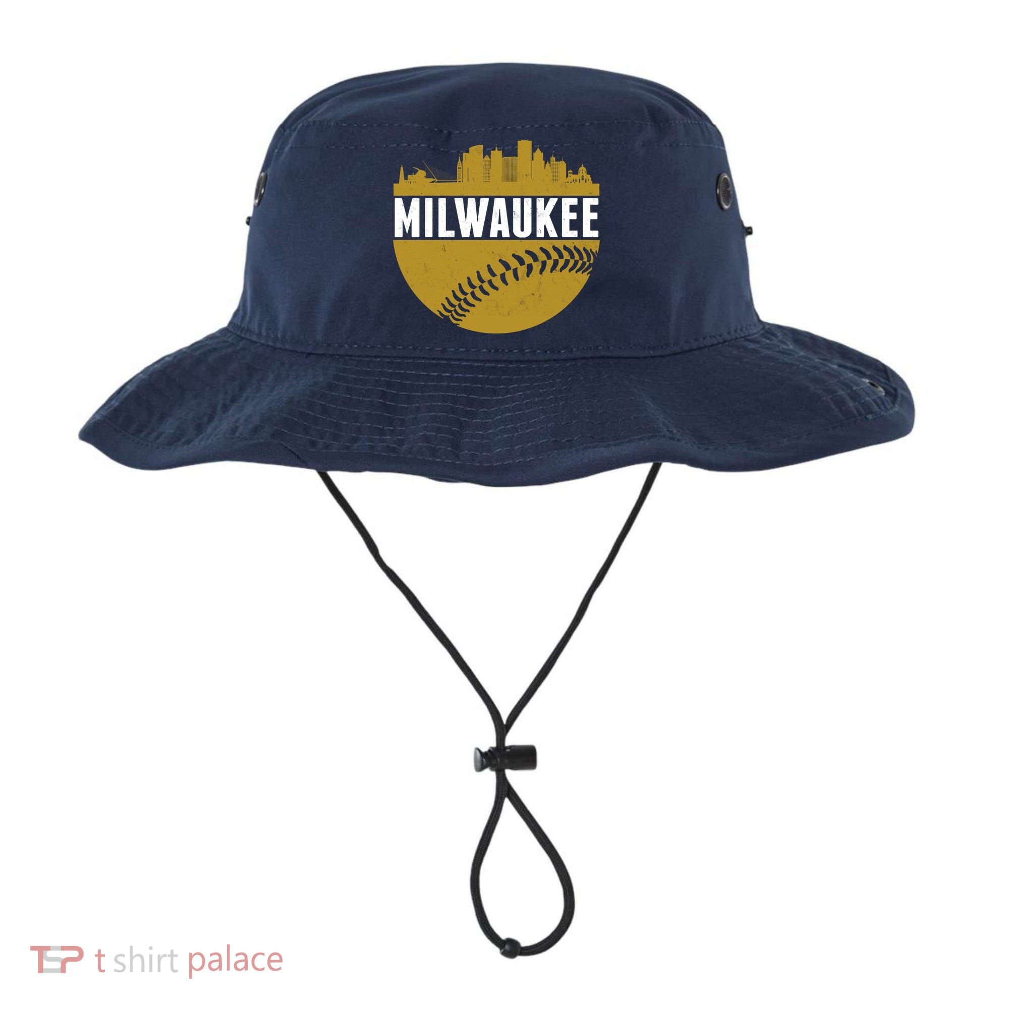 Classic Milwaukee Skyline Baseball  Bucket Hat