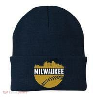 Classic Milwaukee Skyline Baseball  Beanie thumb 0