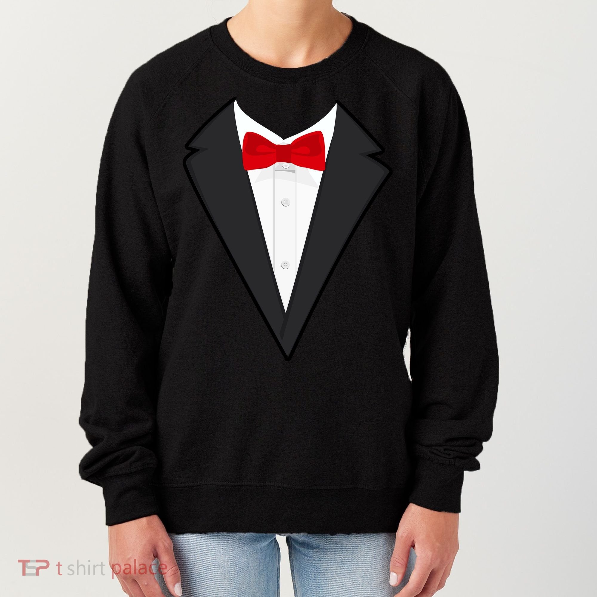 Classic Party Tuxedo Women's Sweatshirt