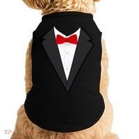 Classic Party Tuxedo Doggie Tank thumb 0