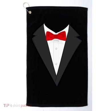 Classic Party Tuxedo Golf Towel