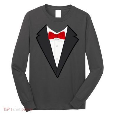 Classic Party Tuxedo Long Sleeve Shirt