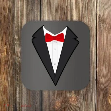 Classic Party Tuxedo Coaster