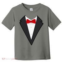Classic Party Tuxedo Toddler T-Shirt thumb 0