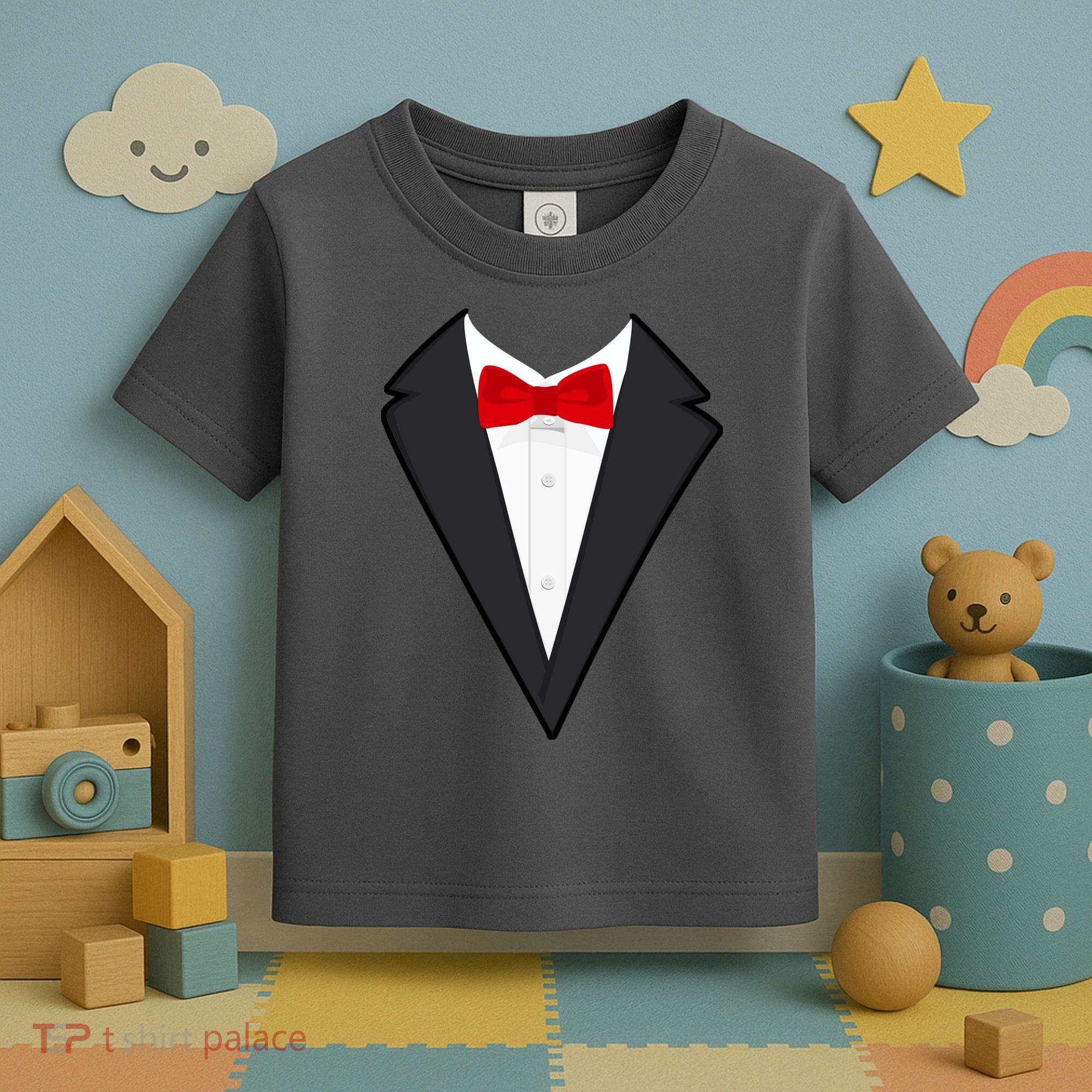 Classic Party Tuxedo Toddler T-Shirt