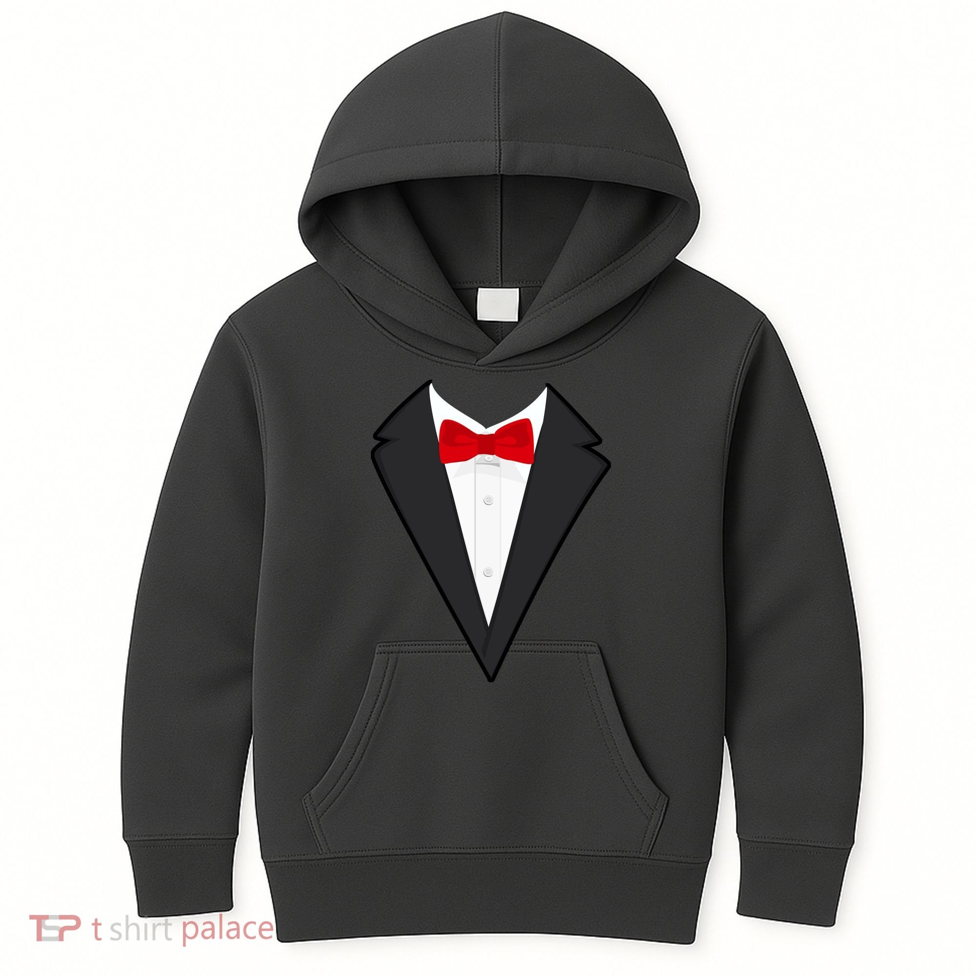 Classic Party Tuxedo Kids Hoodie