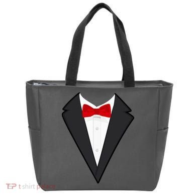 Classic Party Tuxedo Tote Bag