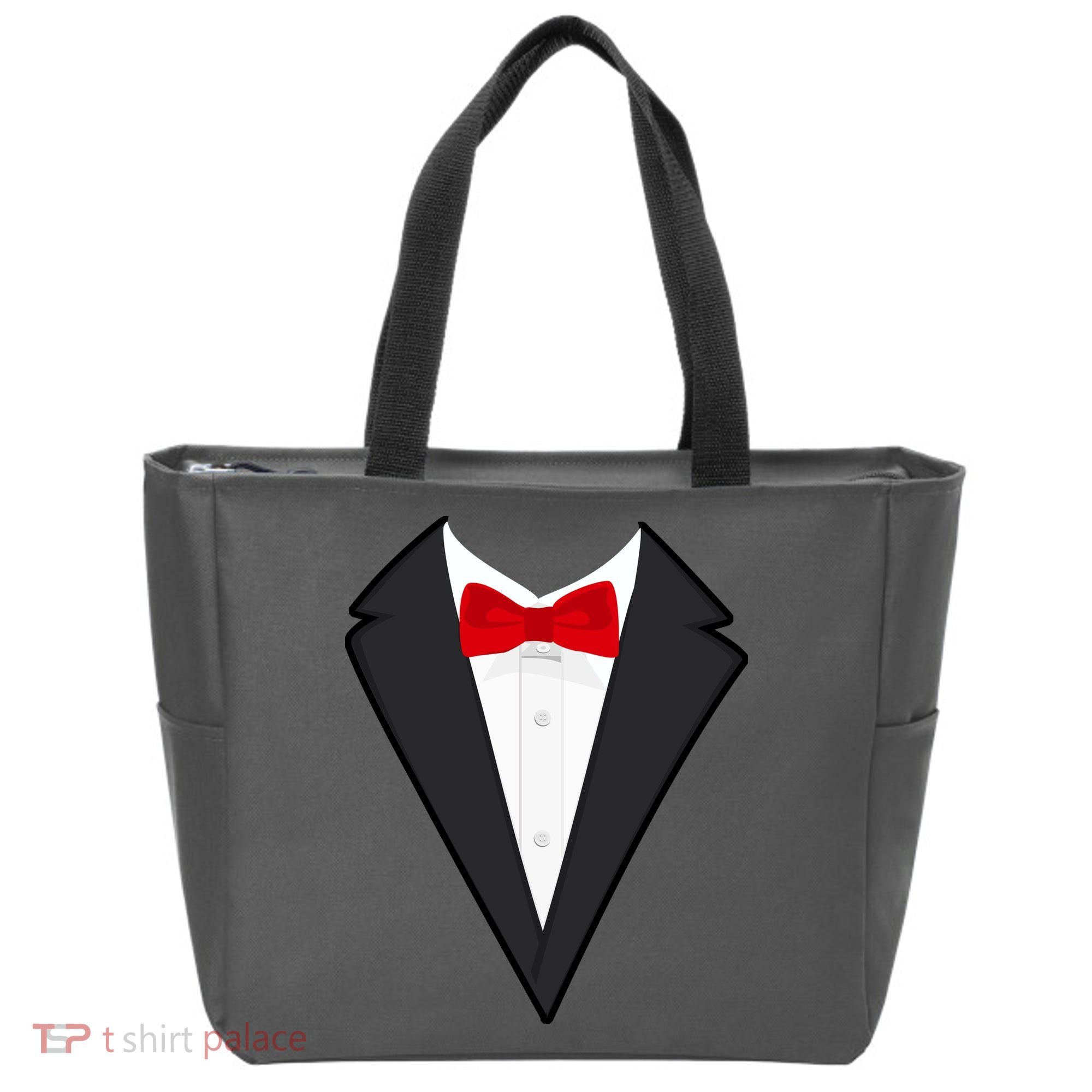 Classic Party Tuxedo Tote Bag