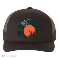 Classic Record Forest  Yupoong Adult 5-Panel Trucker Hat thumb 0