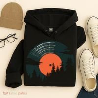 Classic Record Forest  Hoodie thumb 4