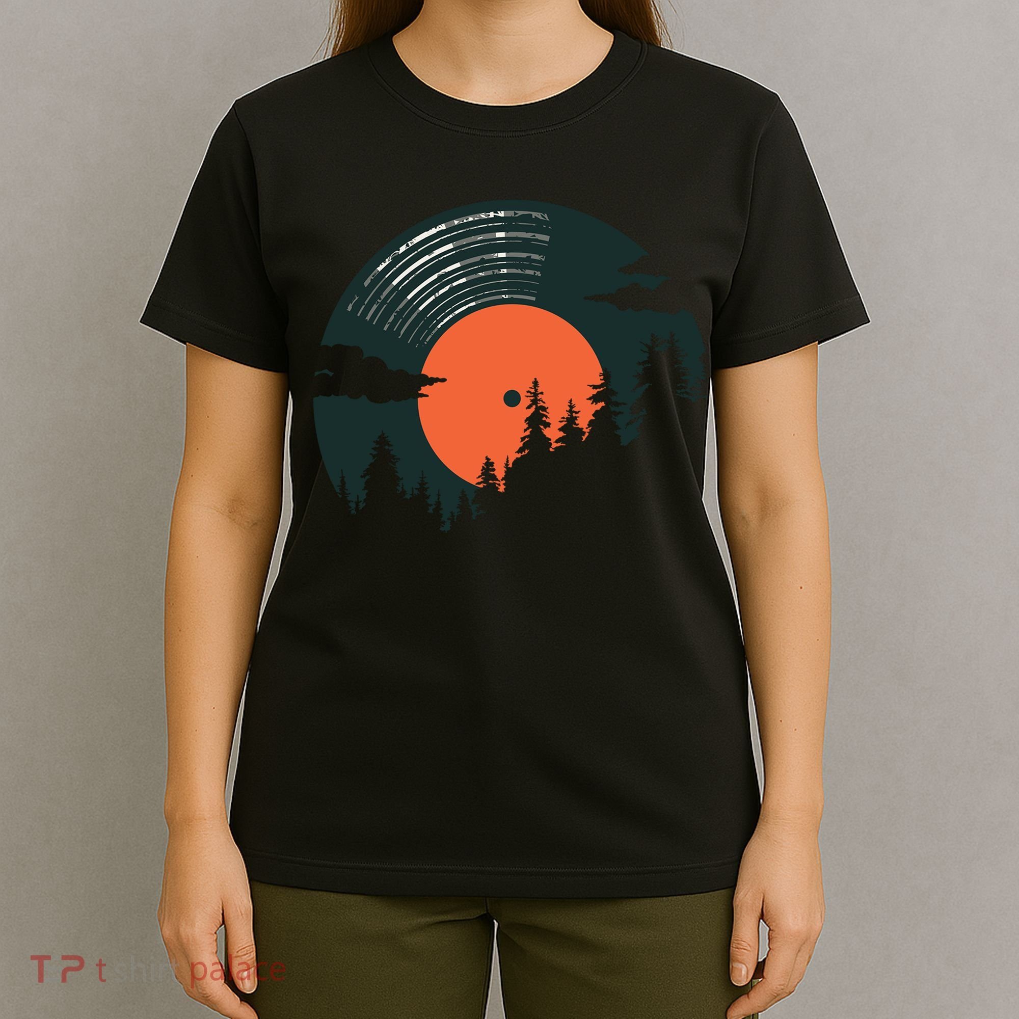 Classic Record Forest  T-Shirt