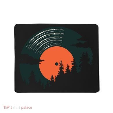 Classic Record Forest  Mousepad