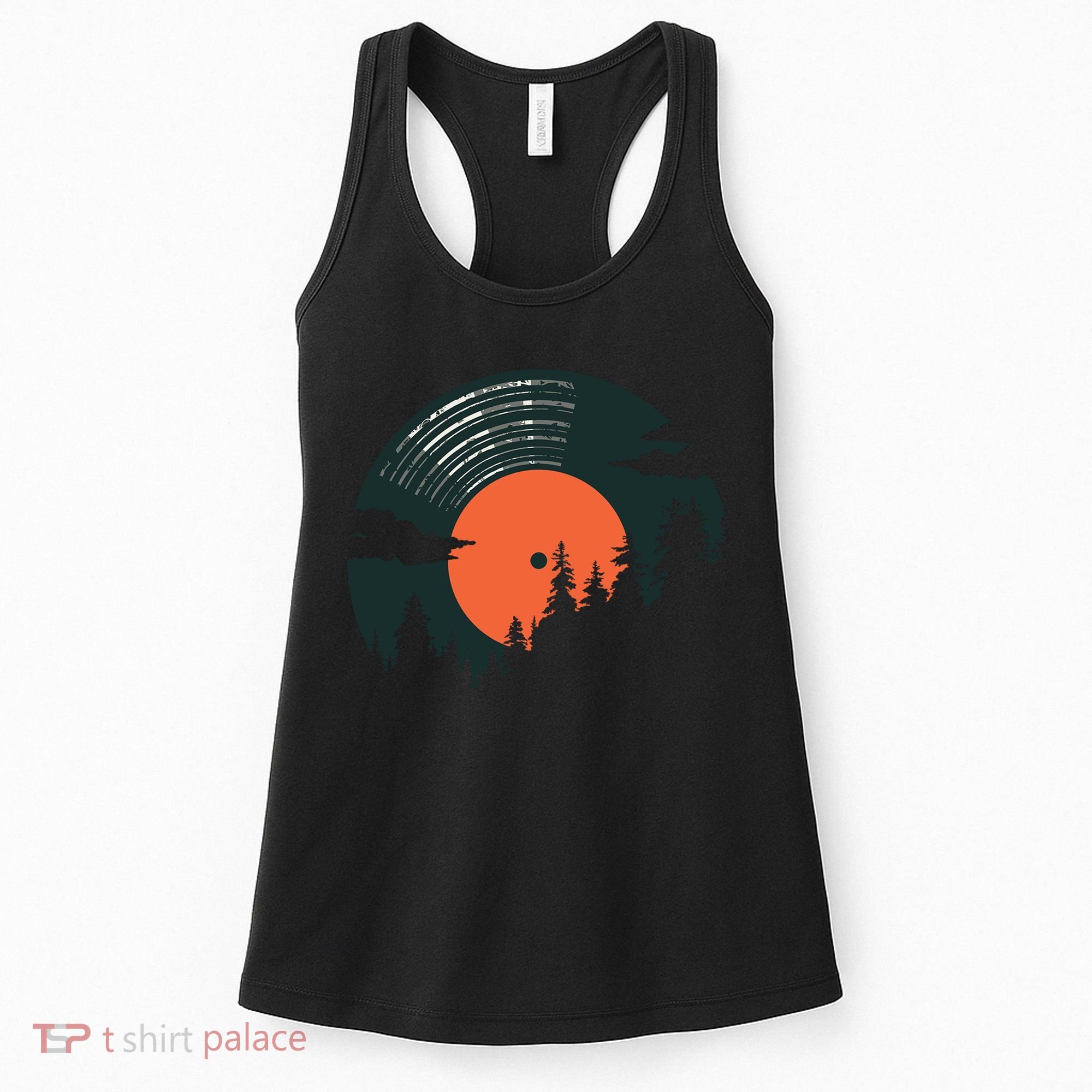 Classic Record Forest  Women's Tank Top