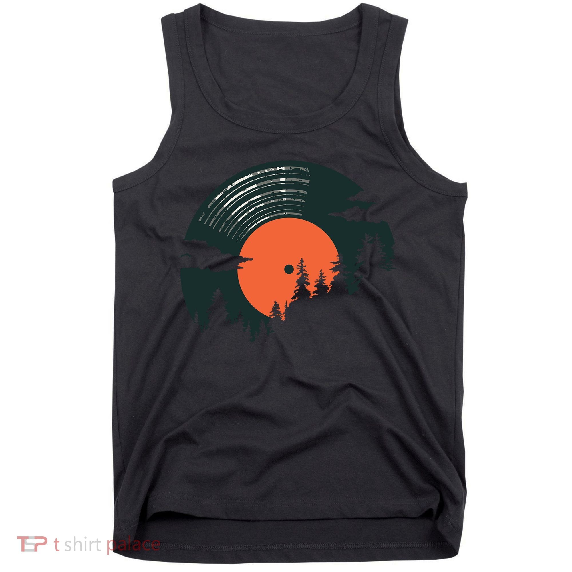 Classic Record Forest  Tank Top