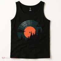 Classic Record Forest  Tank Top thumb 2