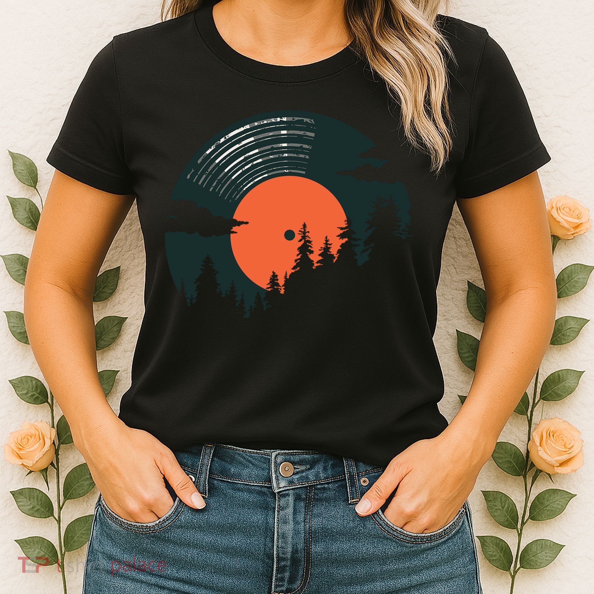 Classic Record Forest  Women's T-Shirt
