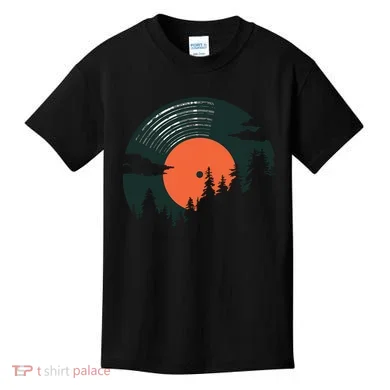 Classic Record Forest  Kids T-Shirt