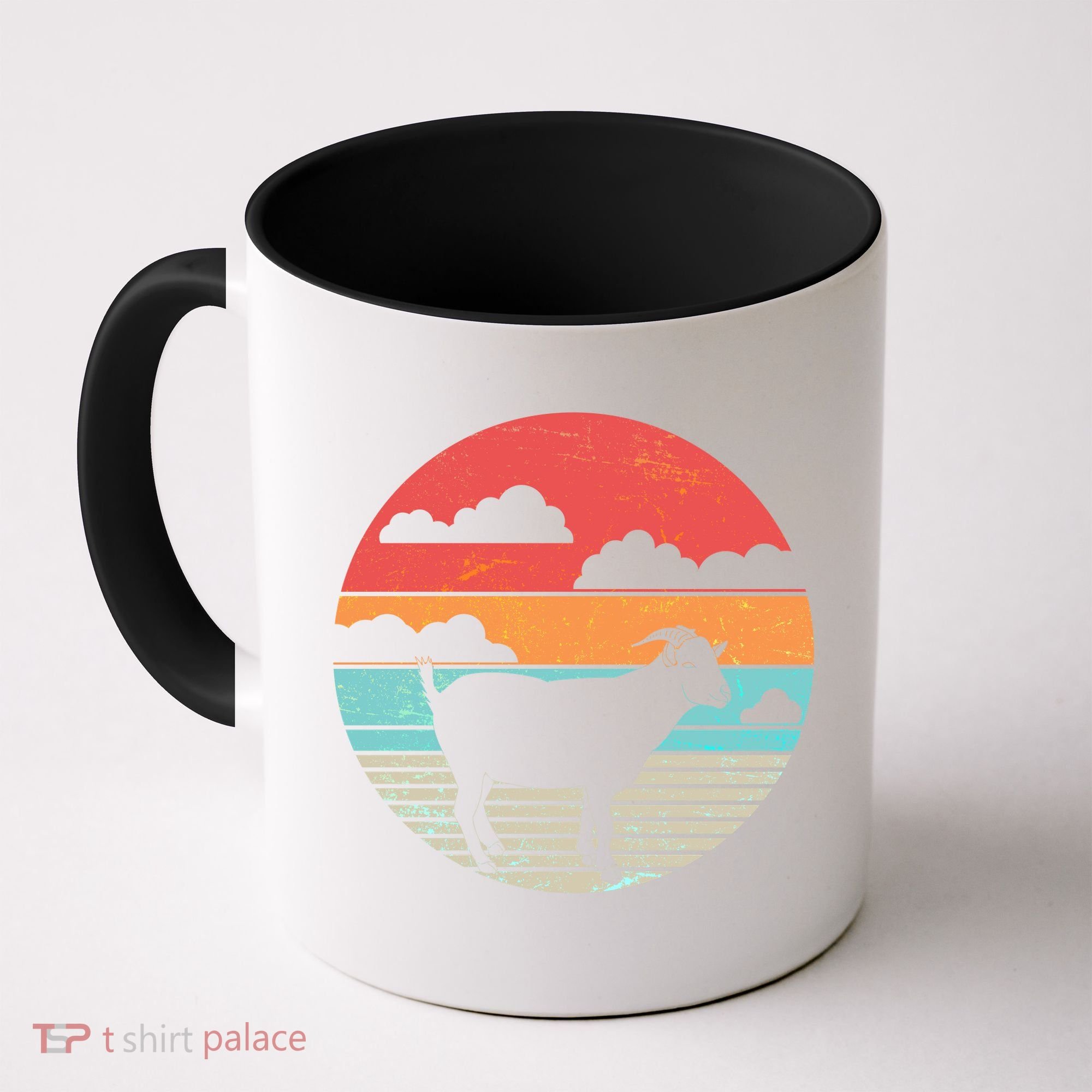 Classic Retro Goat Coffee Mug