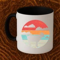 Classic Retro Goat Coffee Mug thumb 2