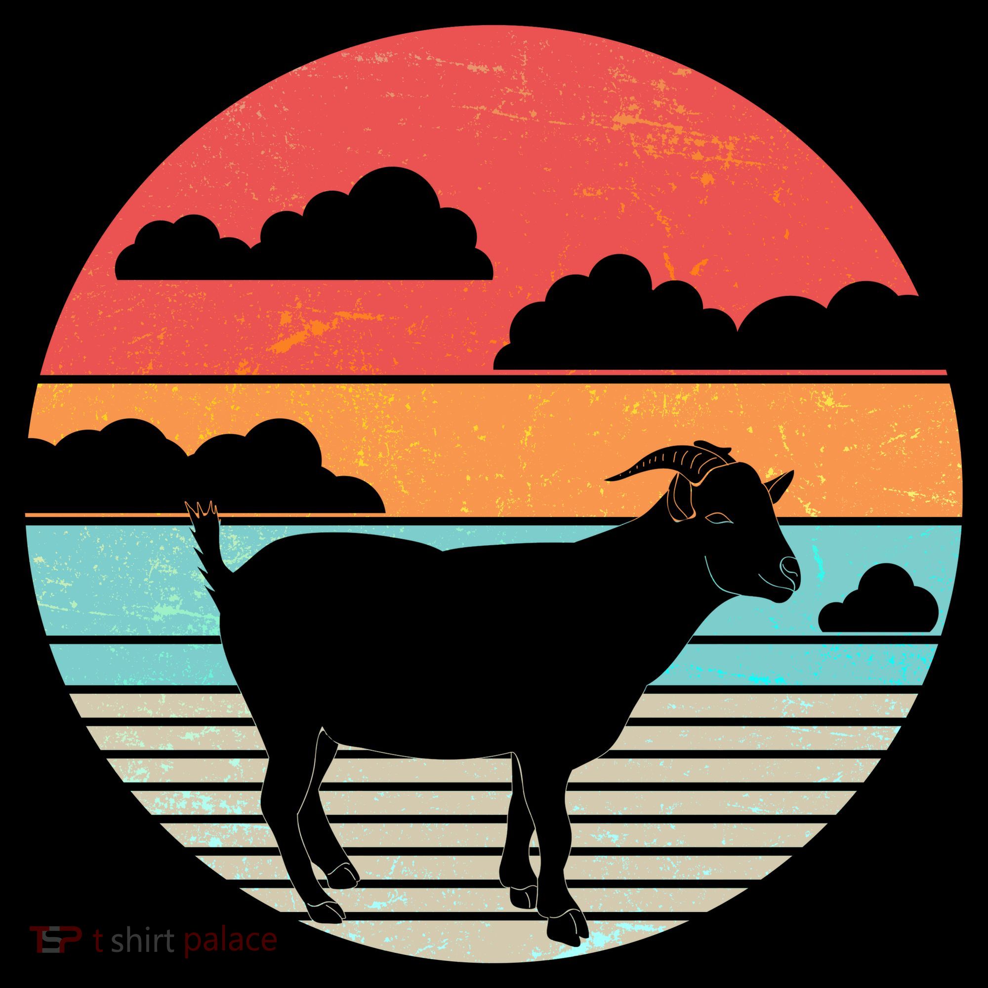 Classic Retro Goat Coffee Mug