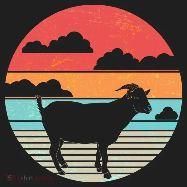 Classic Retro Goat Tumbler