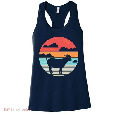 Classic Retro Goat Women's Tank Top