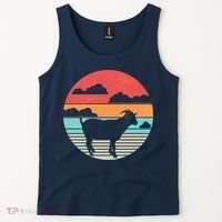 Classic Retro Goat Tank Top thumb 2