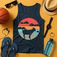 Classic Retro Goat Tank Top thumb 4
