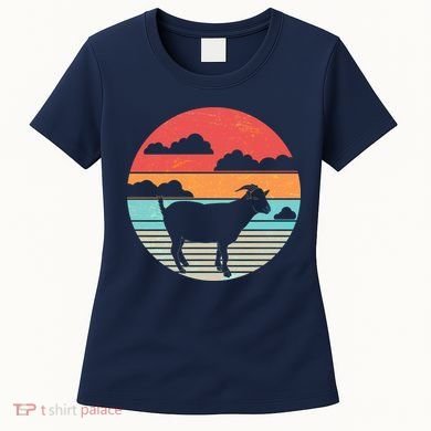 Classic Retro Goat Women's T-Shirt