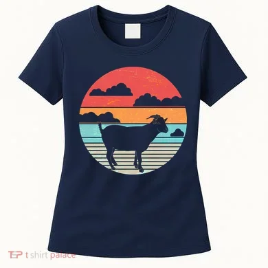 Classic Retro Goat Women's T-Shirt