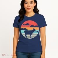Classic Retro Goat Women's T-Shirt thumb 4