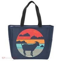 Classic Retro Goat Tote Bag thumb 0