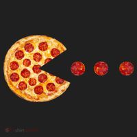 Classic Retro Pizza Lover Video Game Women's Sweatshirt thumb 2