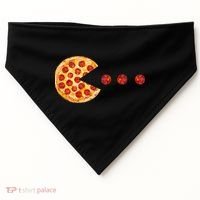 Classic Retro Pizza Lover Video Game USA-Made Doggie Bandana thumb 0