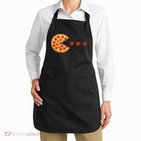 Classic Retro Pizza Lover Video Game Apron thumb 2