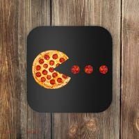 Classic Retro Pizza Lover Video Game Coaster thumb 0