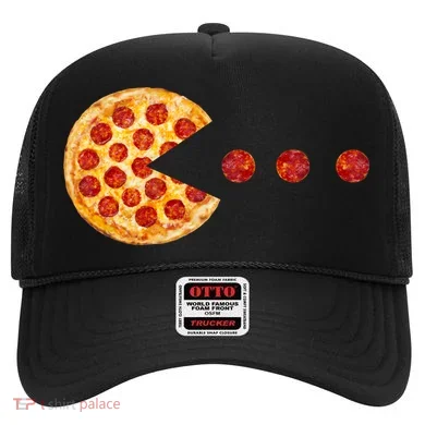 Classic Retro Pizza Lover Video Game Hat