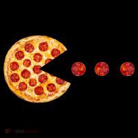 Classic Retro Pizza Lover Video Game Visor thumb 3