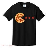 Classic Retro Pizza Lover Video Game Kids T-Shirt thumb 0