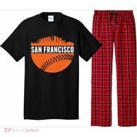Classic San Francisco Skyline Baseball Pajama Set thumb 0