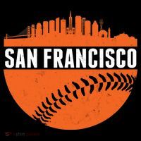 Classic San Francisco Skyline Baseball Visor thumb 3