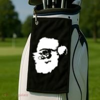 Classic Santa Claus Golf Towel thumb 2