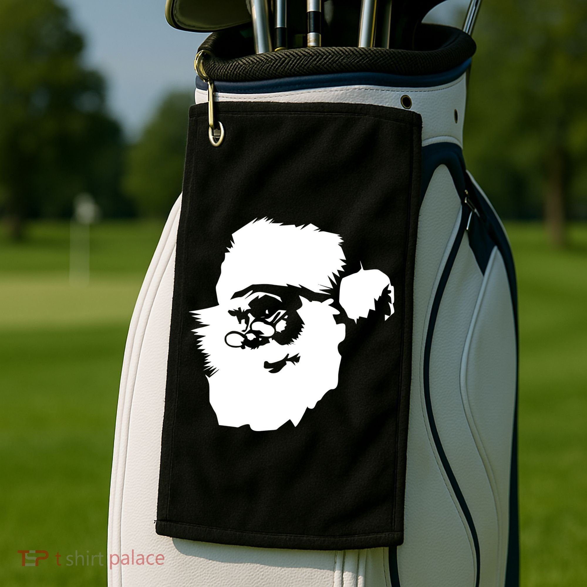 Classic Santa Claus Golf Towel