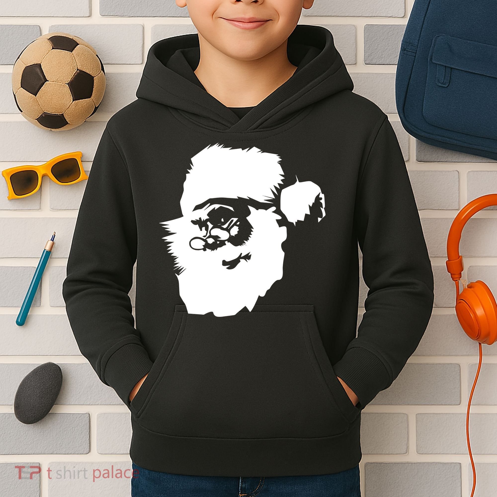 Classic Santa Claus Kids Hoodie