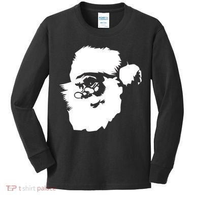Classic Santa Claus Kids Long Sleeve Shirt