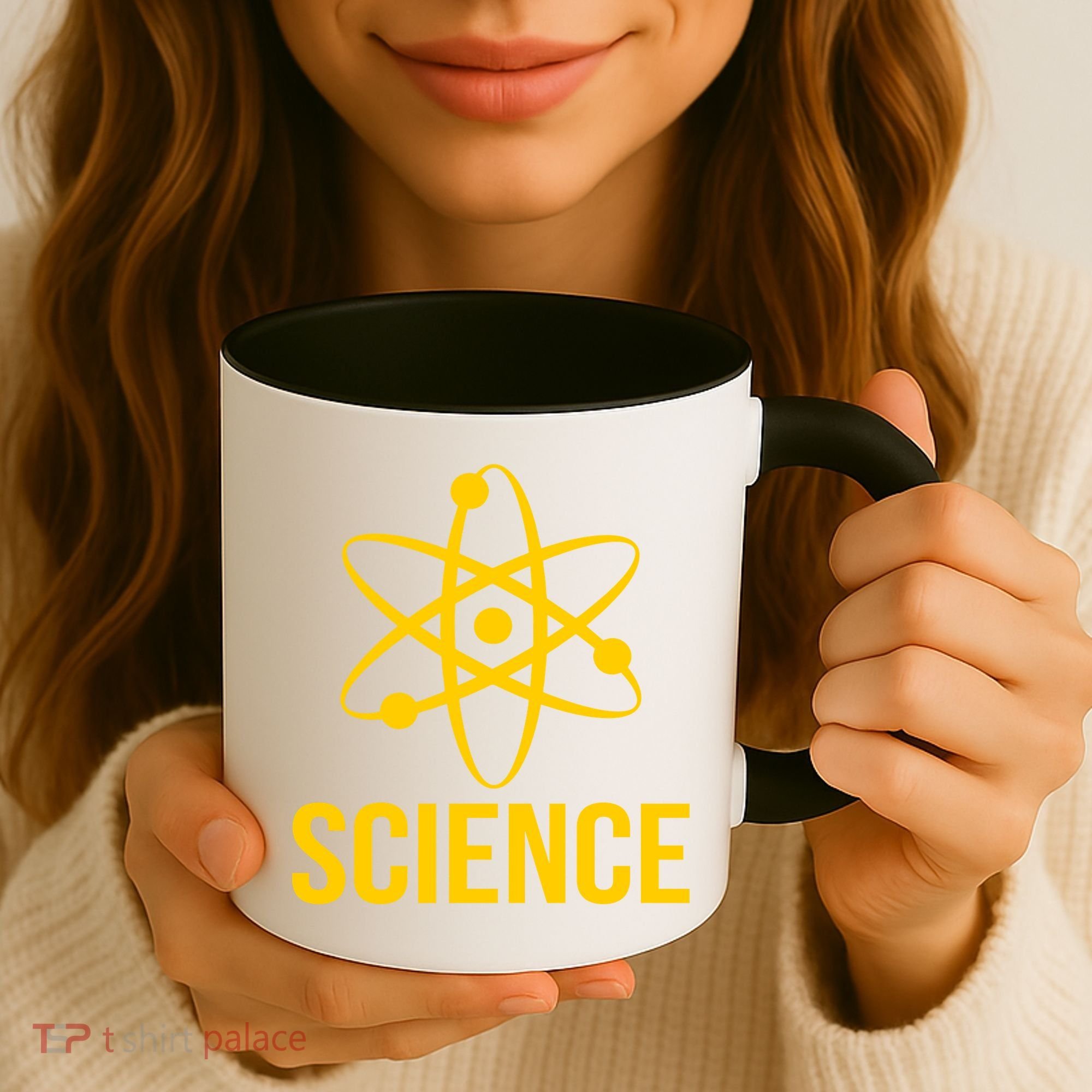 Classic Science Atom Logo Coffee Mug